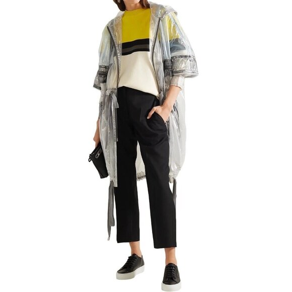 Marc Jacobs New Clear Rain Coat Jacket Size Small $1200 - Picture 1 of 3